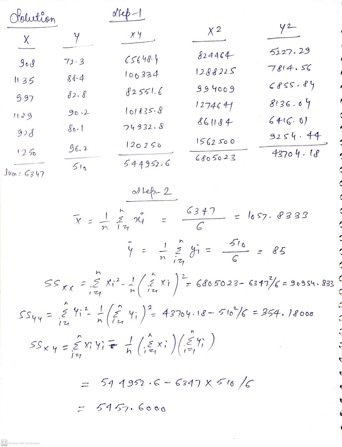 Statistics homework question answer, step 1, image 1